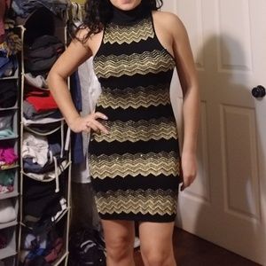 Black and gold racerback Marciano mini